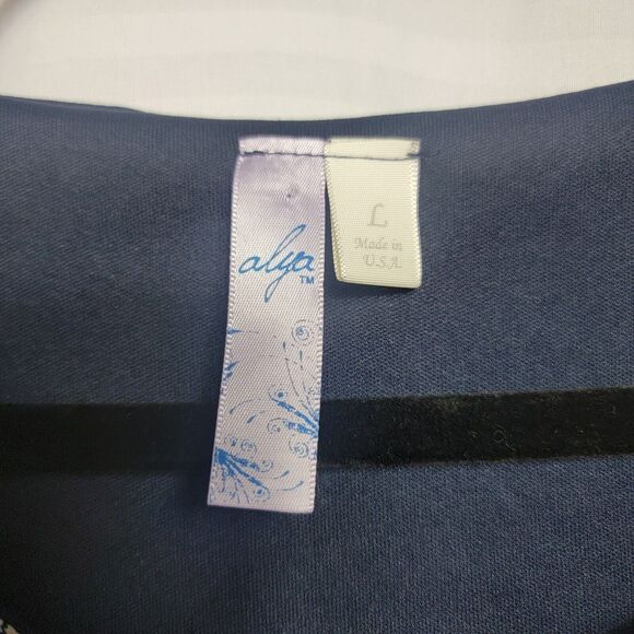 Francesca’s Women’s Alya Bell Sleeve Mixed Print Dress Tie Neck Cutout Hem L - Picture 5 of 10